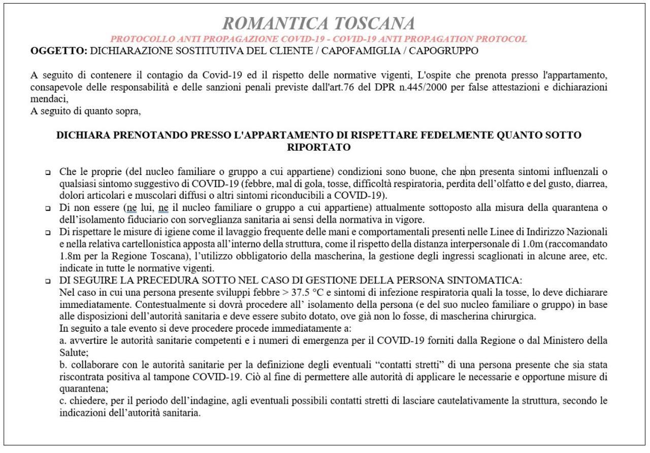 スカルリーノ Romantica Toscanaヴィラ エクステリア 写真